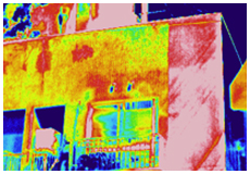1. 赤外線センサー外壁浮き調査